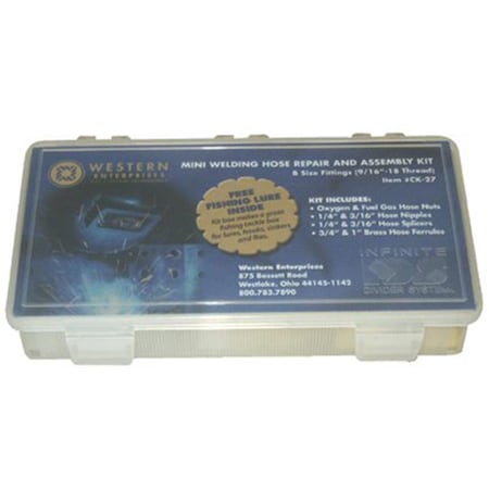 Western Enterprises Mini Hose Repair Kit 1-4 Inch Fitting Only 312-CK-28